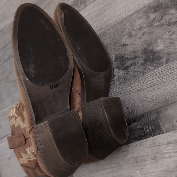 Cowgirl Boots Rampage Ladies Boots Rampage Black Cowboy Boots 9 - Picture 7 of 12